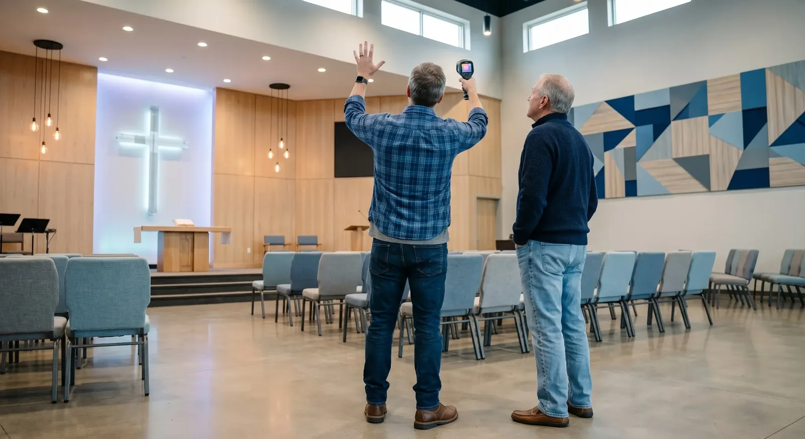 Real-world Energy Study Audit in Church Sanctuary
